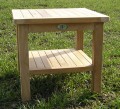 Square Teak Side Table 50 x 50cm