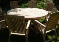 Turnworth 180cm Round Ring Table Set with Recliner Chairs
