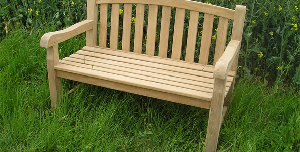 Aldeburgh 4ft Teak Deluxe Bench