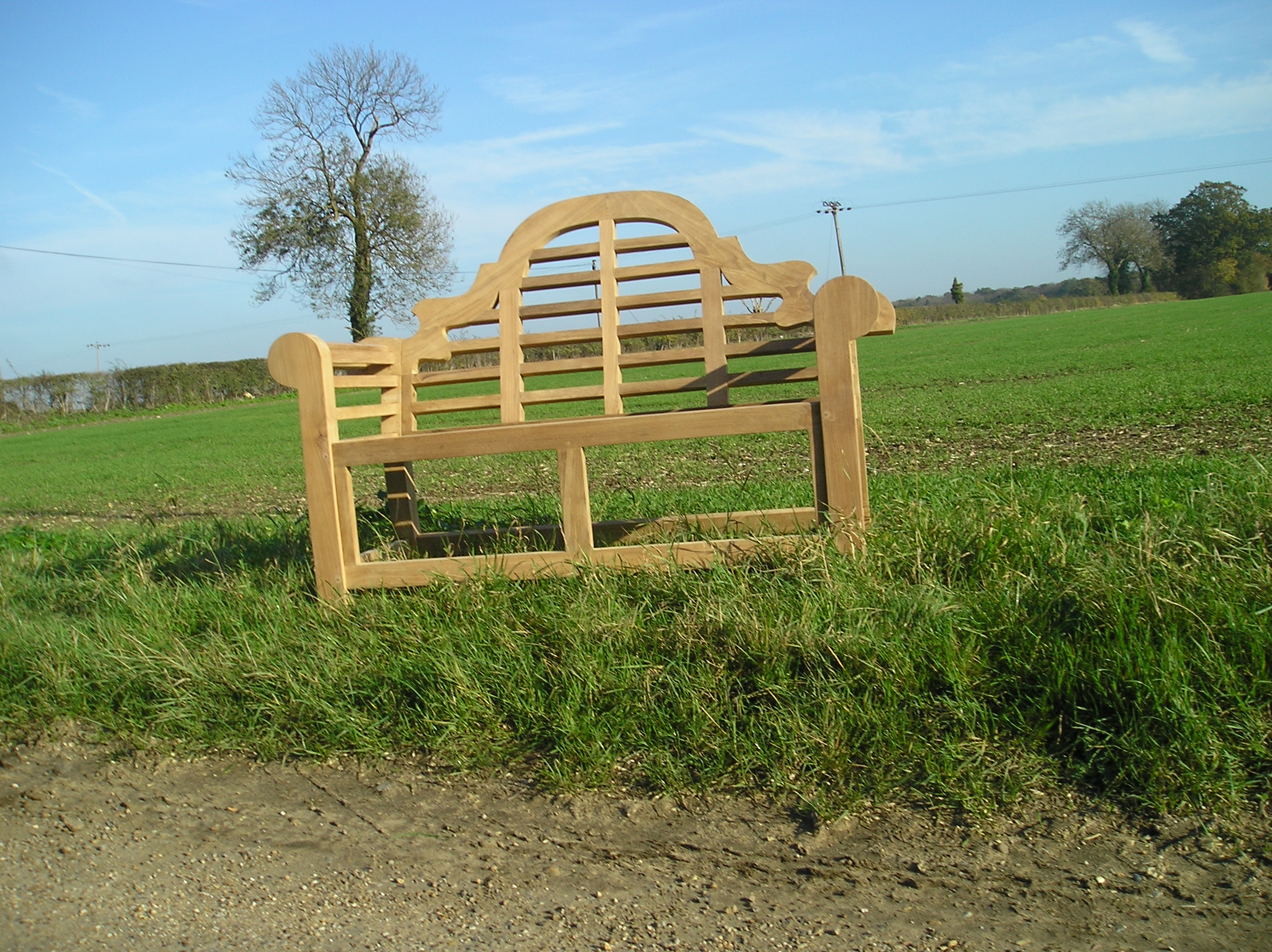 4ft Lutyens Teak Bench